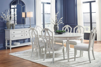 Montelaine Oval Dining Room - Al Rugaib Furniture