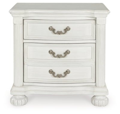 Montelaine Three Drawer Night Stand - Al Rugaib Furniture
