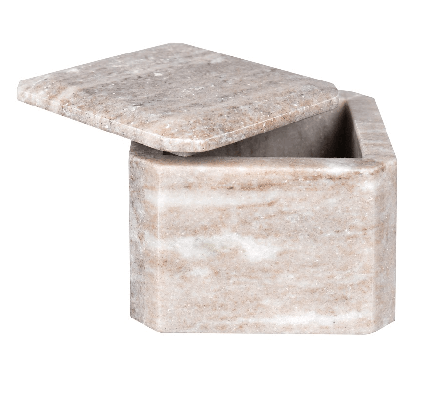 Morchana Marble Box Bowl| Roots Furniture