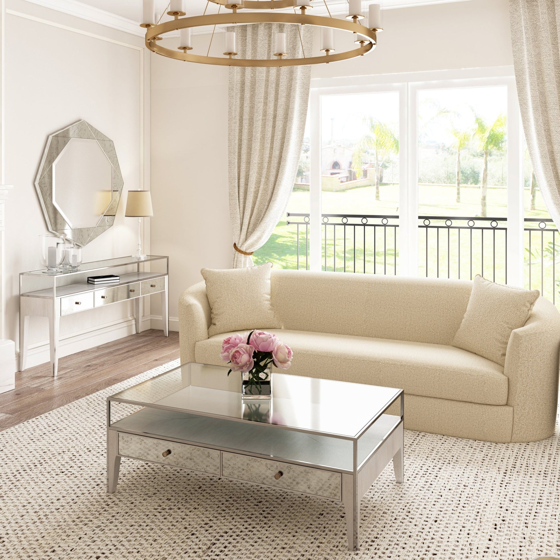 Moreau Sofa E-Sand Sofas & Loveseats| A.R.T. Furniture