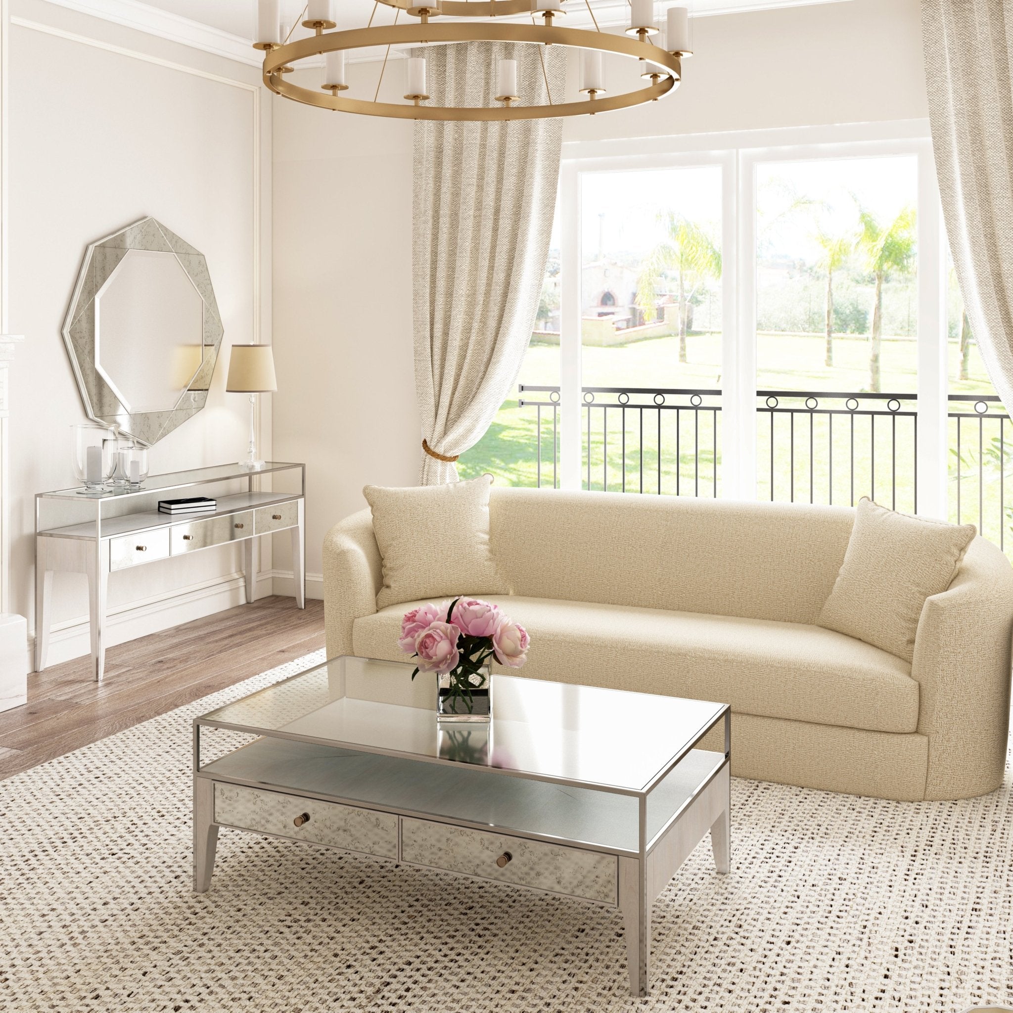Moreau Sofa E-Sand Sofas & Loveseats| A.R.T. Furniture