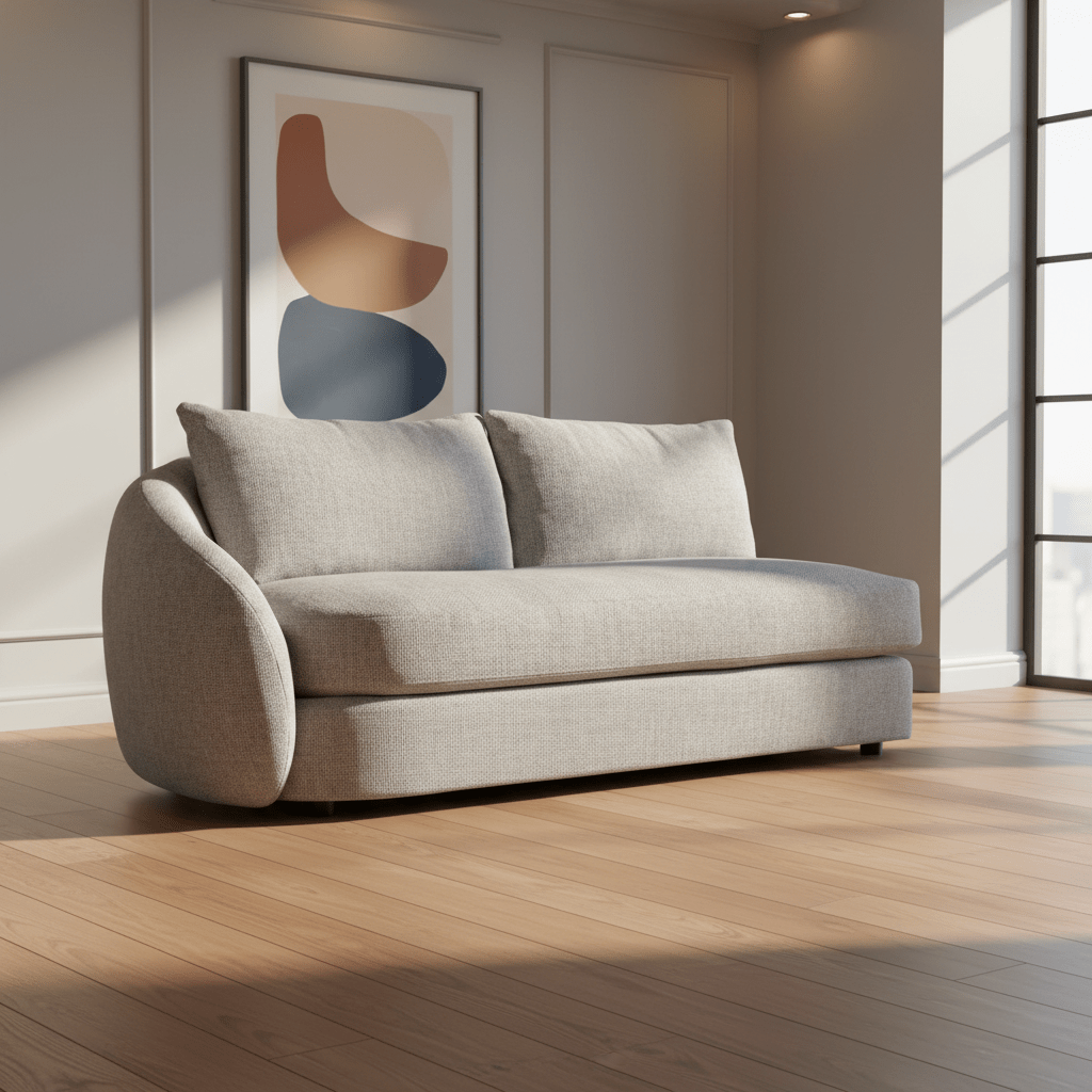 Moretti Fabric Left Arm Loveseat Sofas & Loveseats| Bernhardt