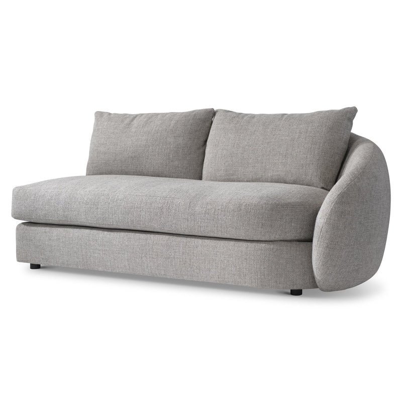 Moretti Fabric Right Arm Loveseat - Al Rugaib Furniture