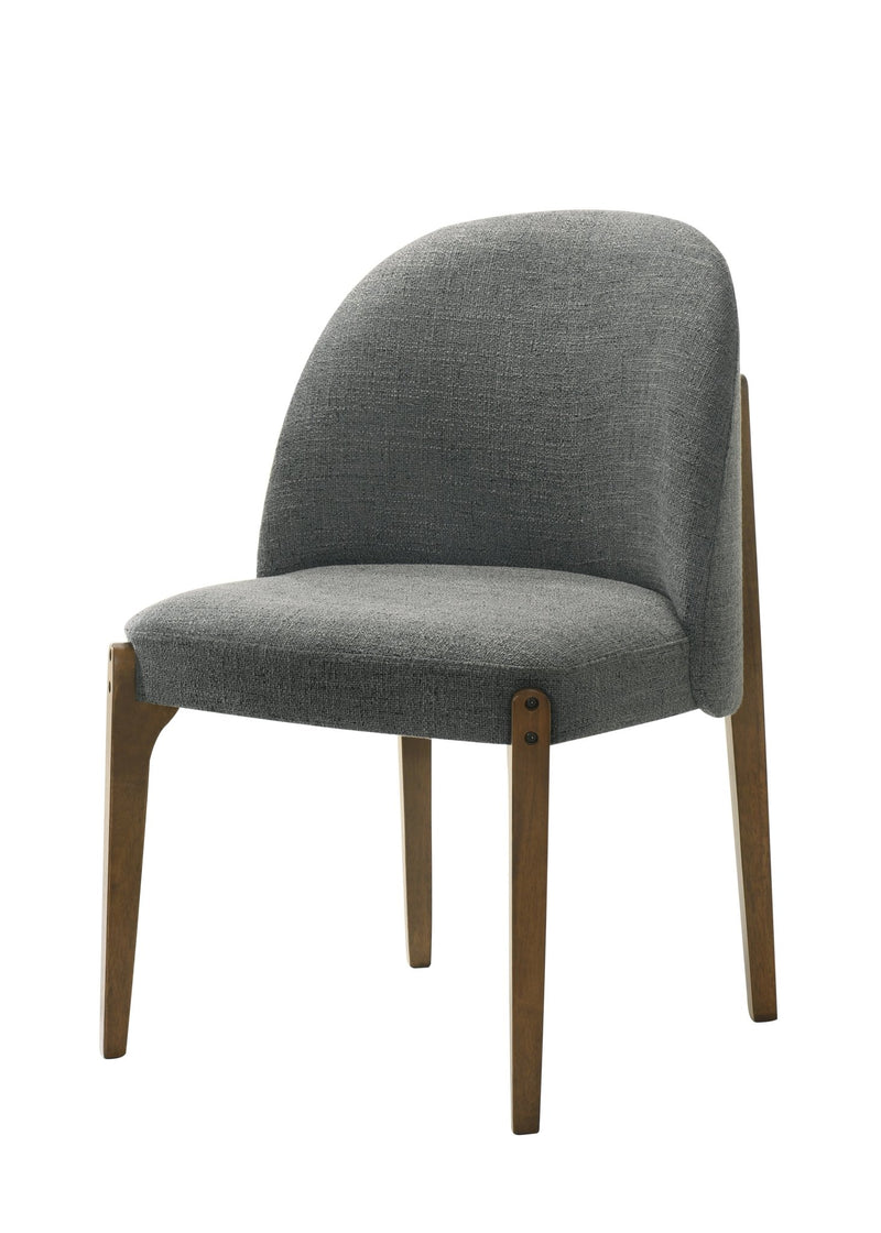 Morgans Dark Gray Dining Chair - Al Rugaib Furniture