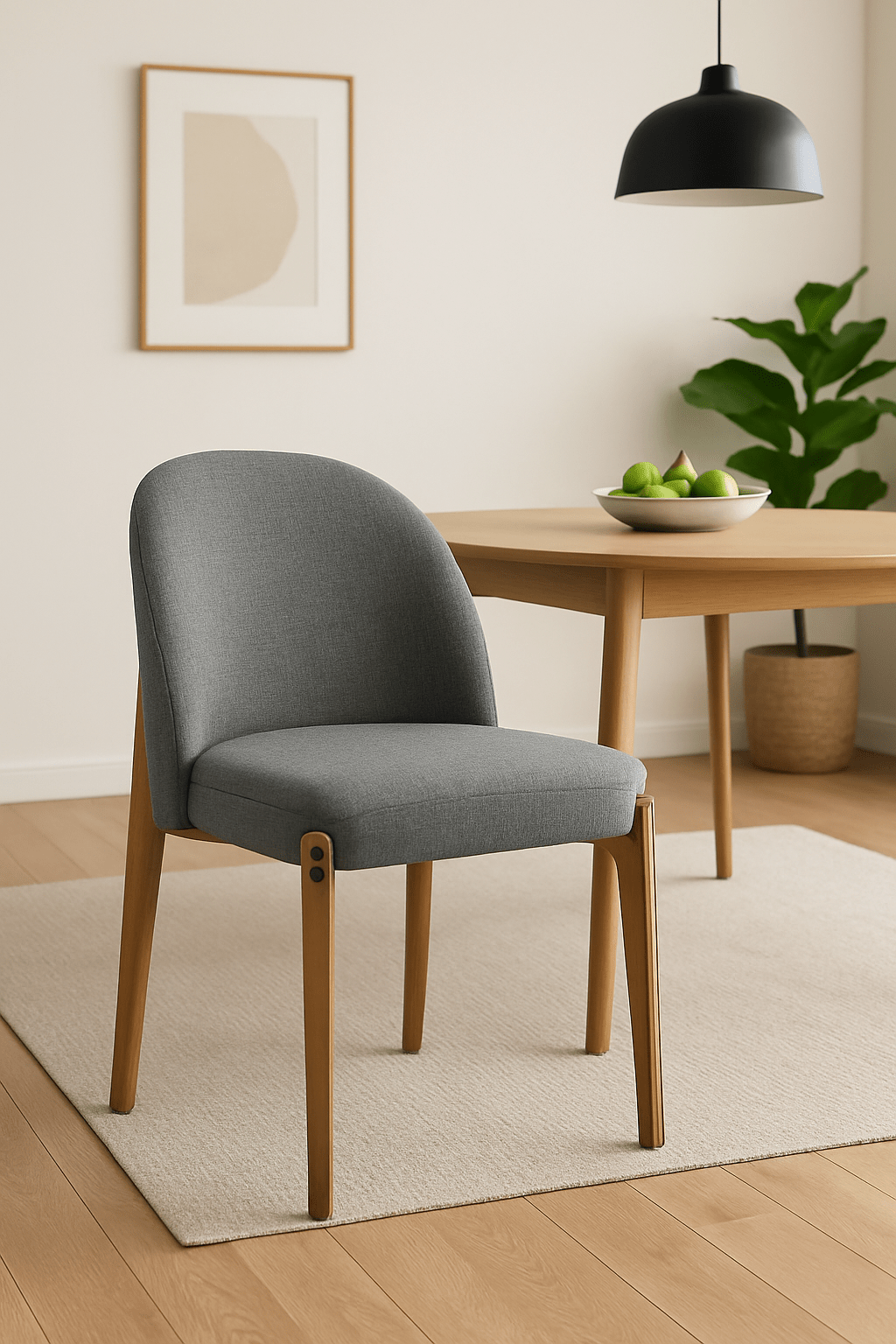 Morgans Dark Gray Dining Chair Dining Chairs| Roots Furniture