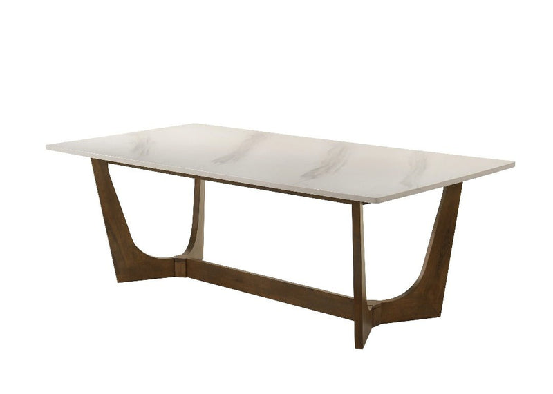 Morgans White Marble Dining Table 8 - Al Rugaib Furniture