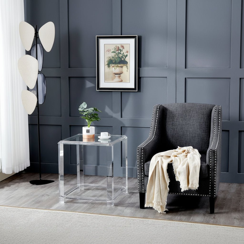 Morrigan Acrylic side table Table Sets| Roots Furniture