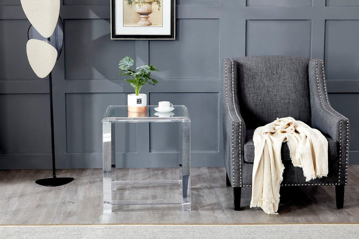 Morrigan Acrylic side table Table Sets| Roots Furniture