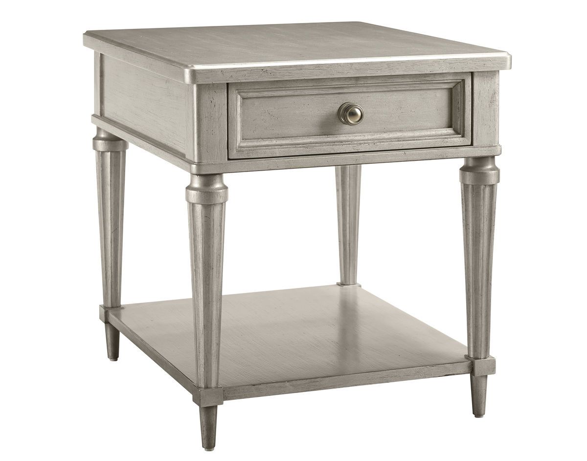 Morrissey Kirke End Table - Bezel Accent & End Tables| A.R.T. Furniture
