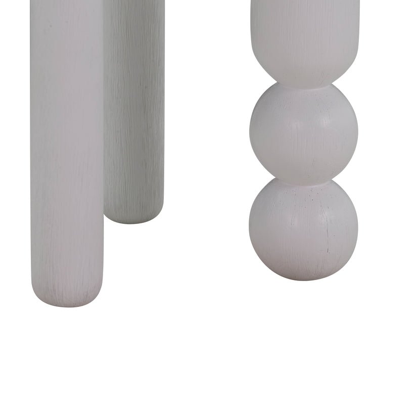 "Morse White Wooden Accent Table " Accent & End Tables| TOV