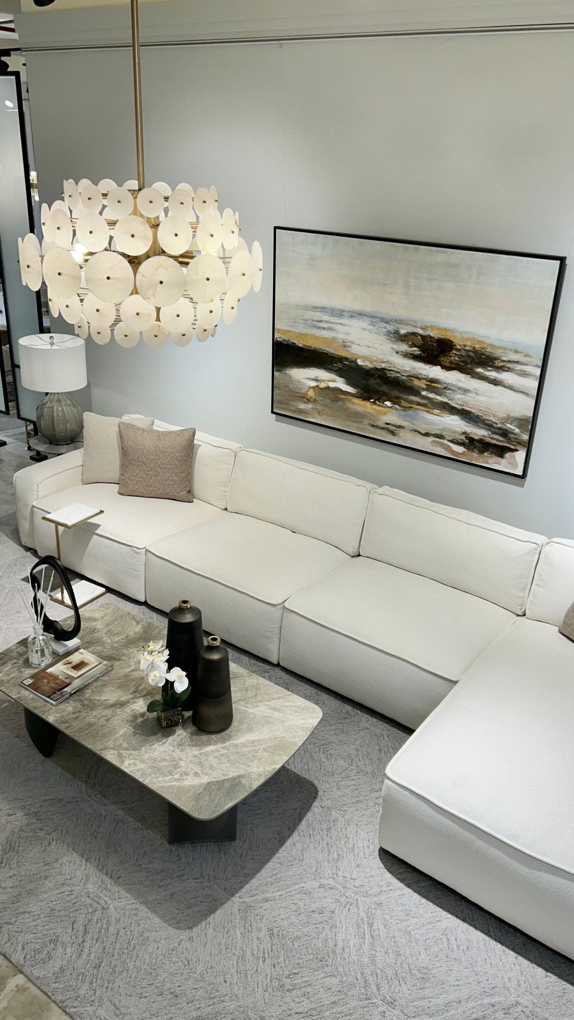Moscow Sectional with Free Rug Sectionals| Roots Furniture