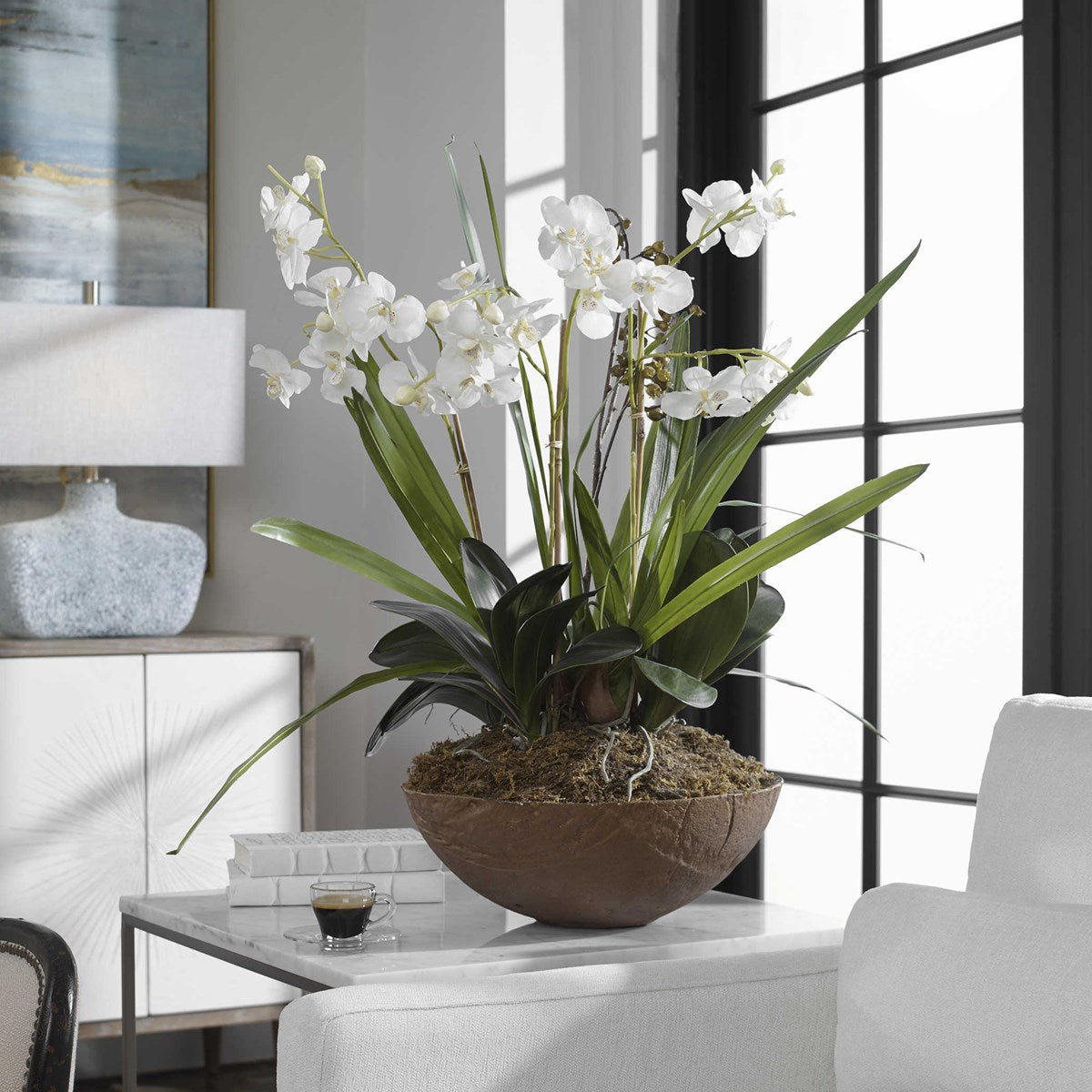 Moth Orchid Planter Vases and Jars| Uttermost