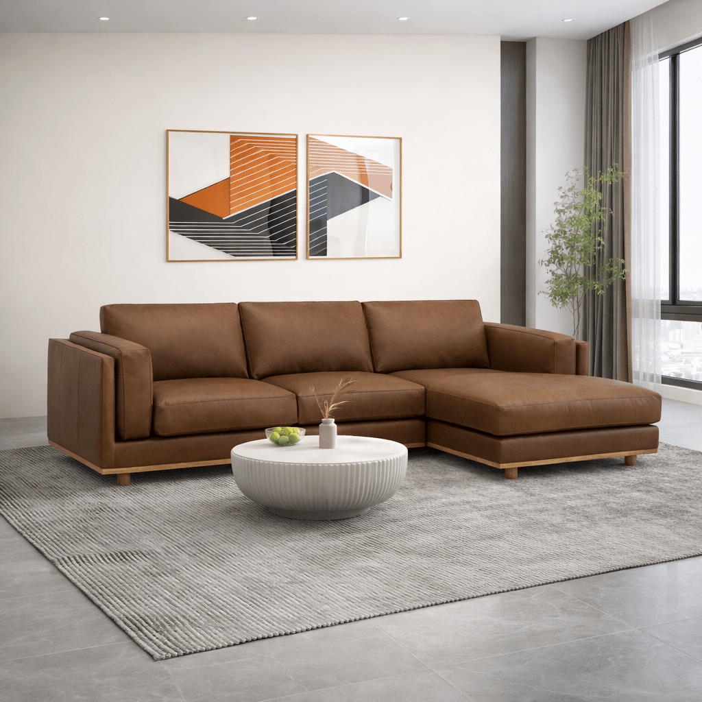 Motril Brown Sectional Sectionals| Roots Furniture