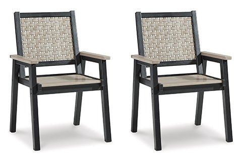 Mount Valley Arm Chair (set Of 2) Outdoor Chairs| Ashley Homestore