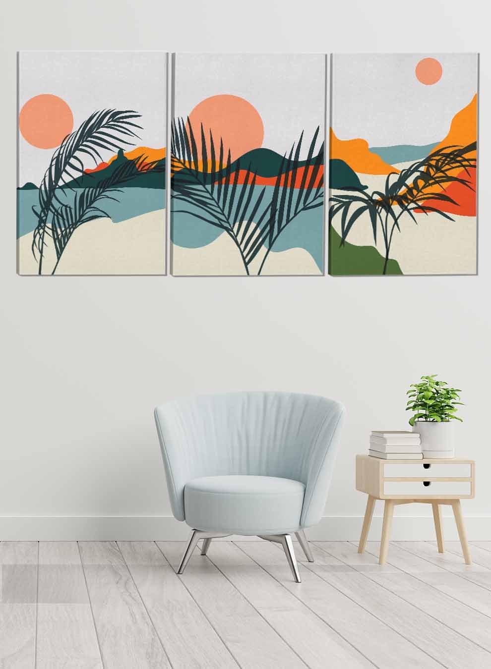 Mountains(set of 3) Paintings & Pictures| LOWHA