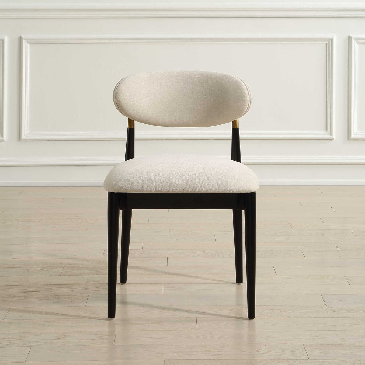 Moxie Black Armless Dining Chair S/2 Dining Chairs| Uttermost