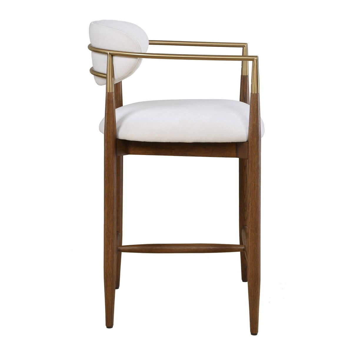 Moxie Walnut Counter Stool Counter Stools| Uttermost
