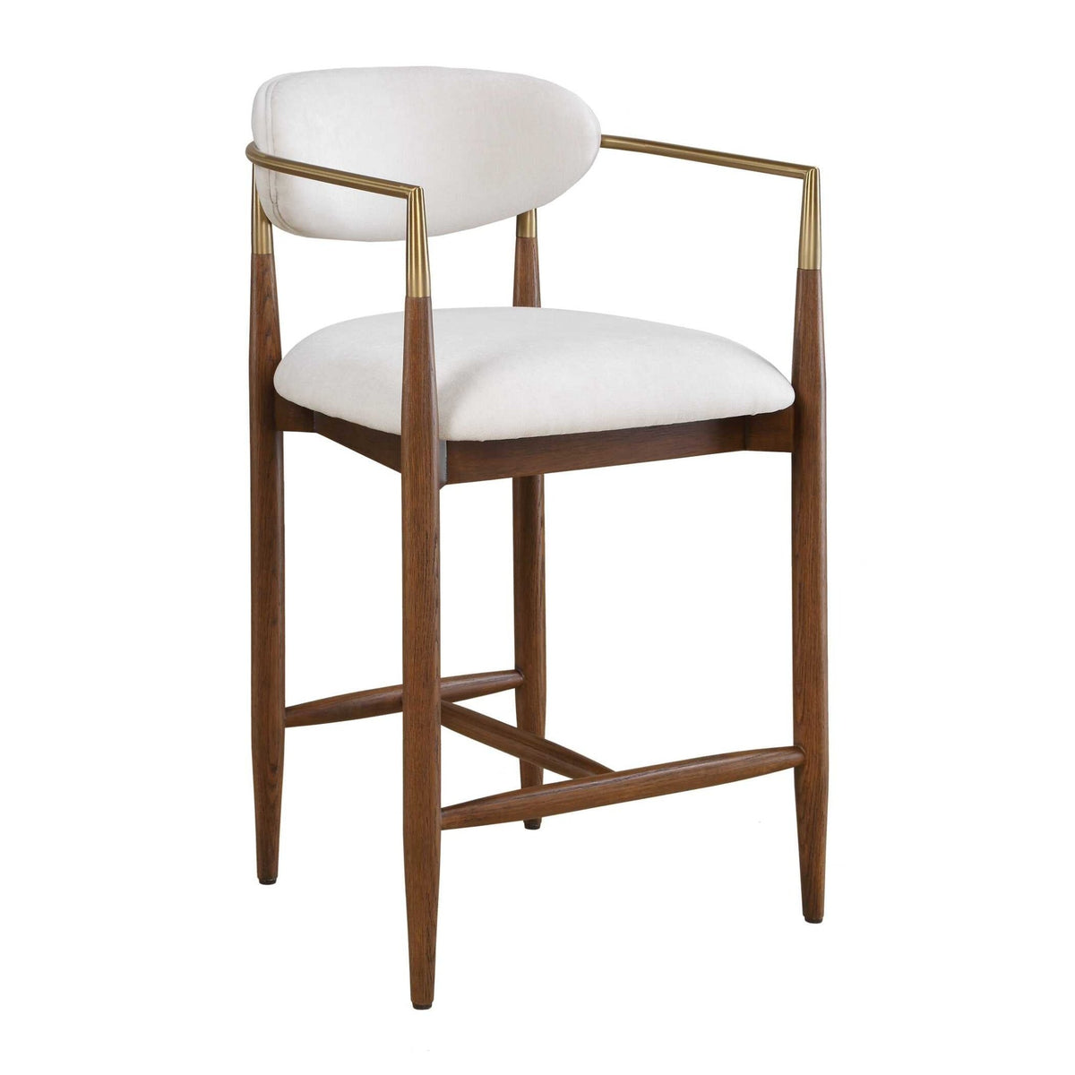 Moxie Walnut Counter Stool Counter Stools| Uttermost
