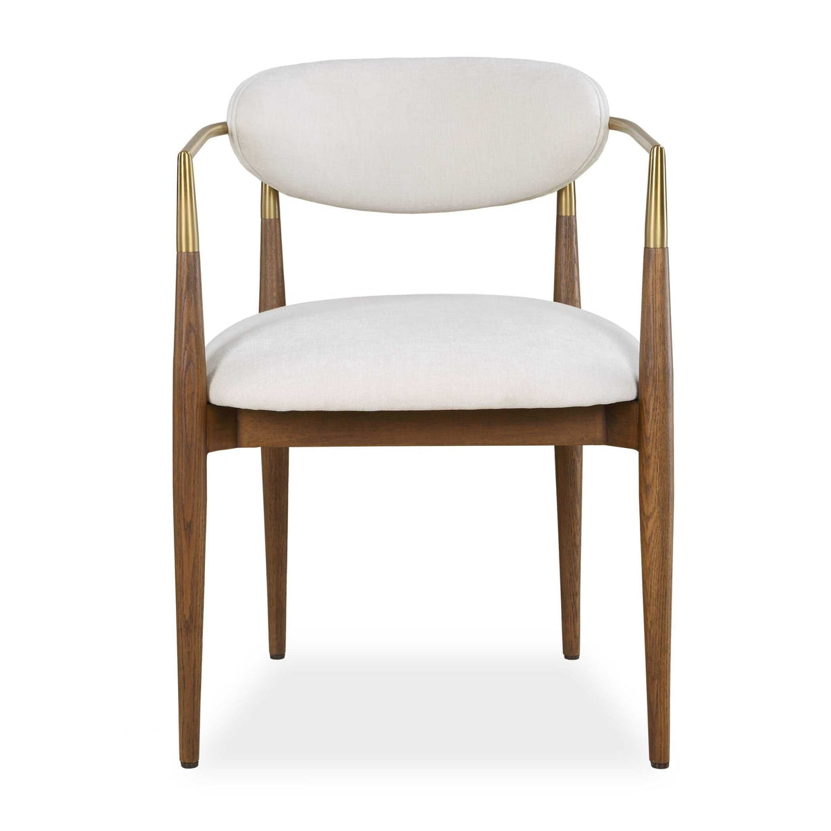 Moxie Walnut Dining Arm Chair Dining Chairs| Uttermost