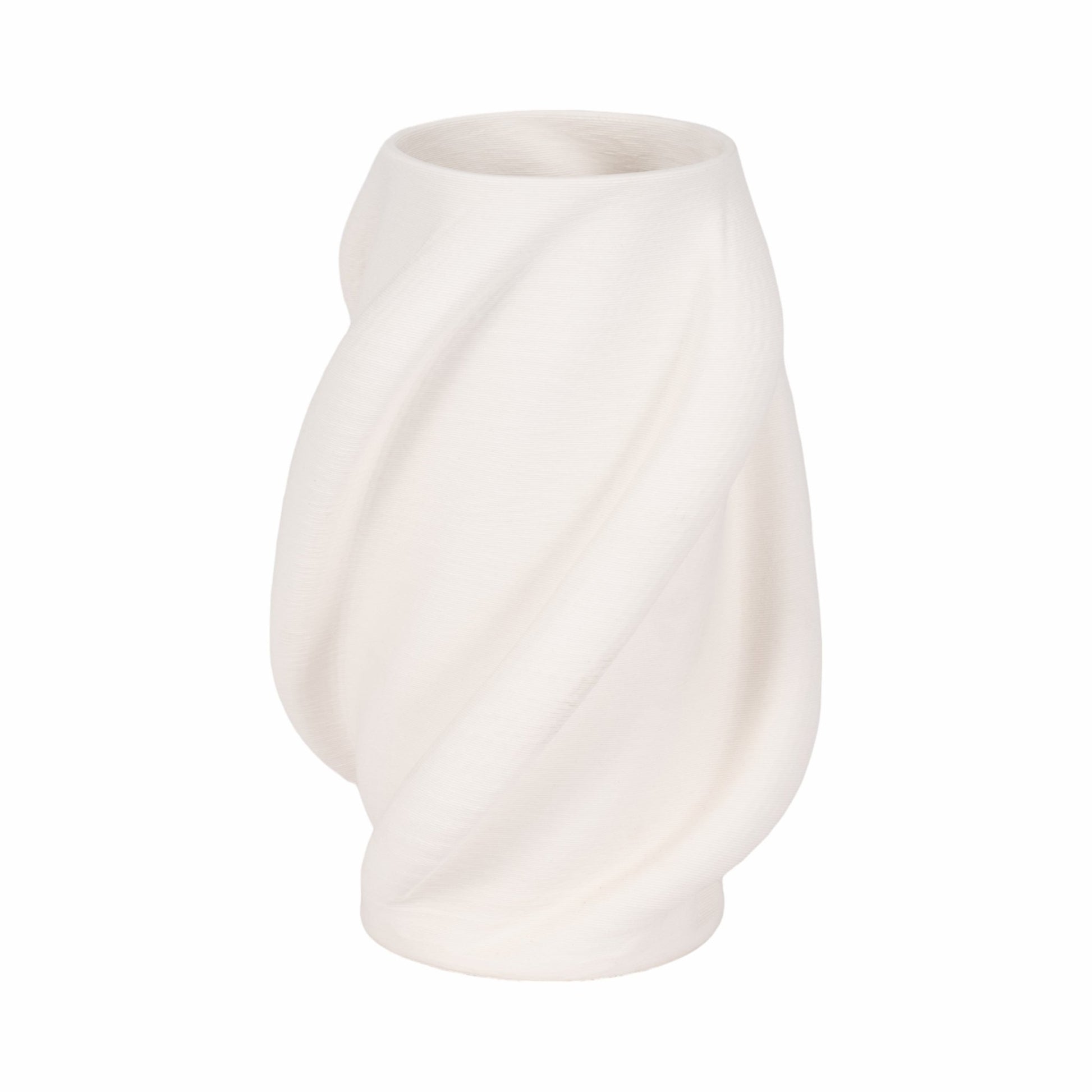 MURANO 3D PRINTED VASE, WHITE Vases and Jars| Sagebrook Home