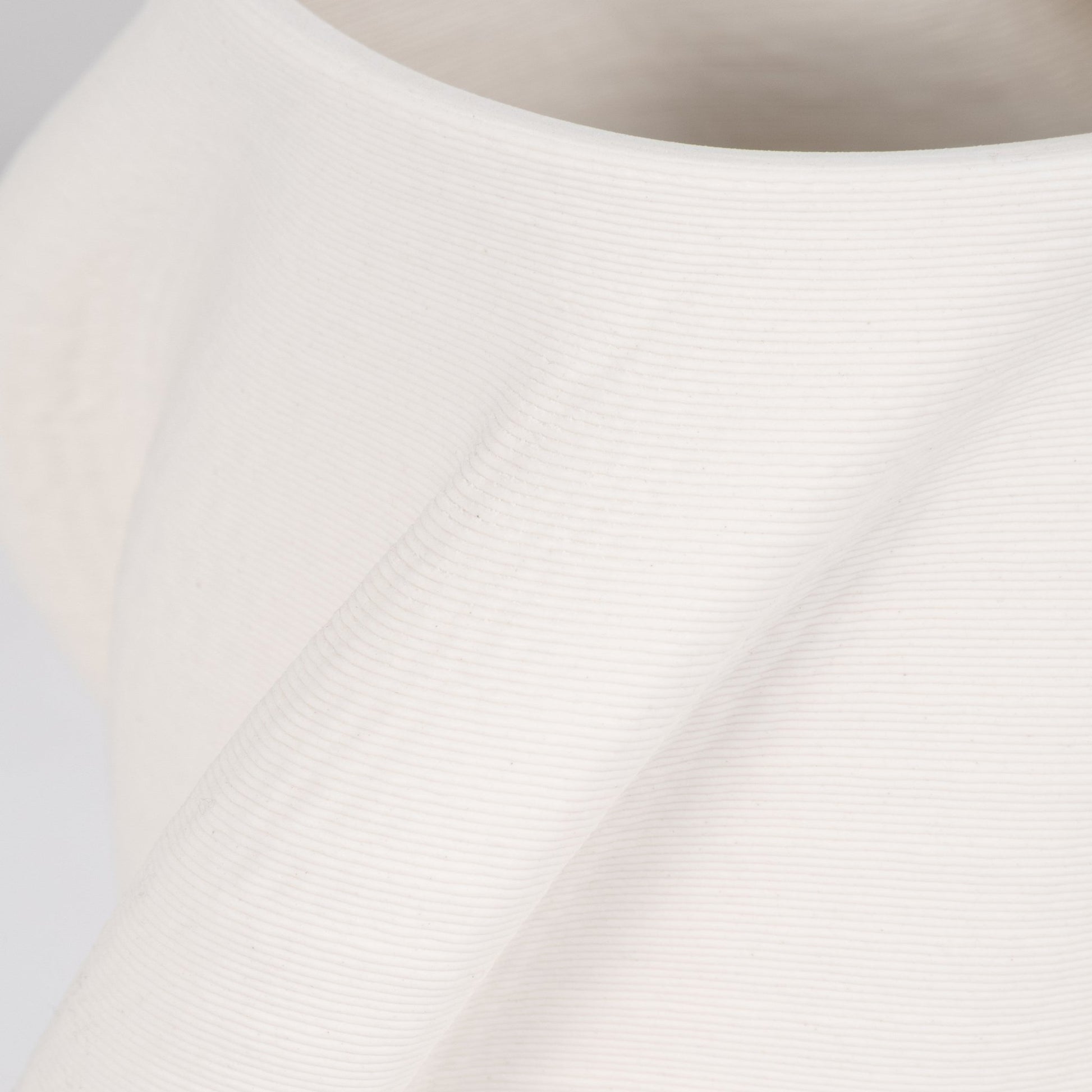 MURANO 3D PRINTED VASE, WHITE Vases and Jars| Sagebrook Home