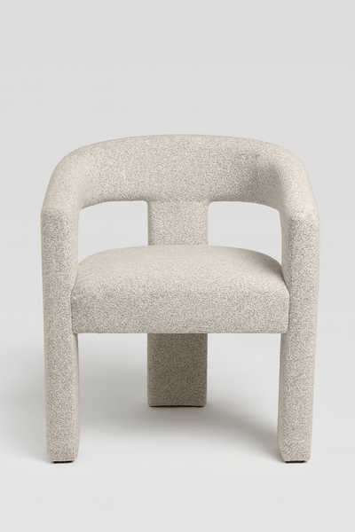 Muse Beige Grey Dining Chair - Al Rugaib Furniture