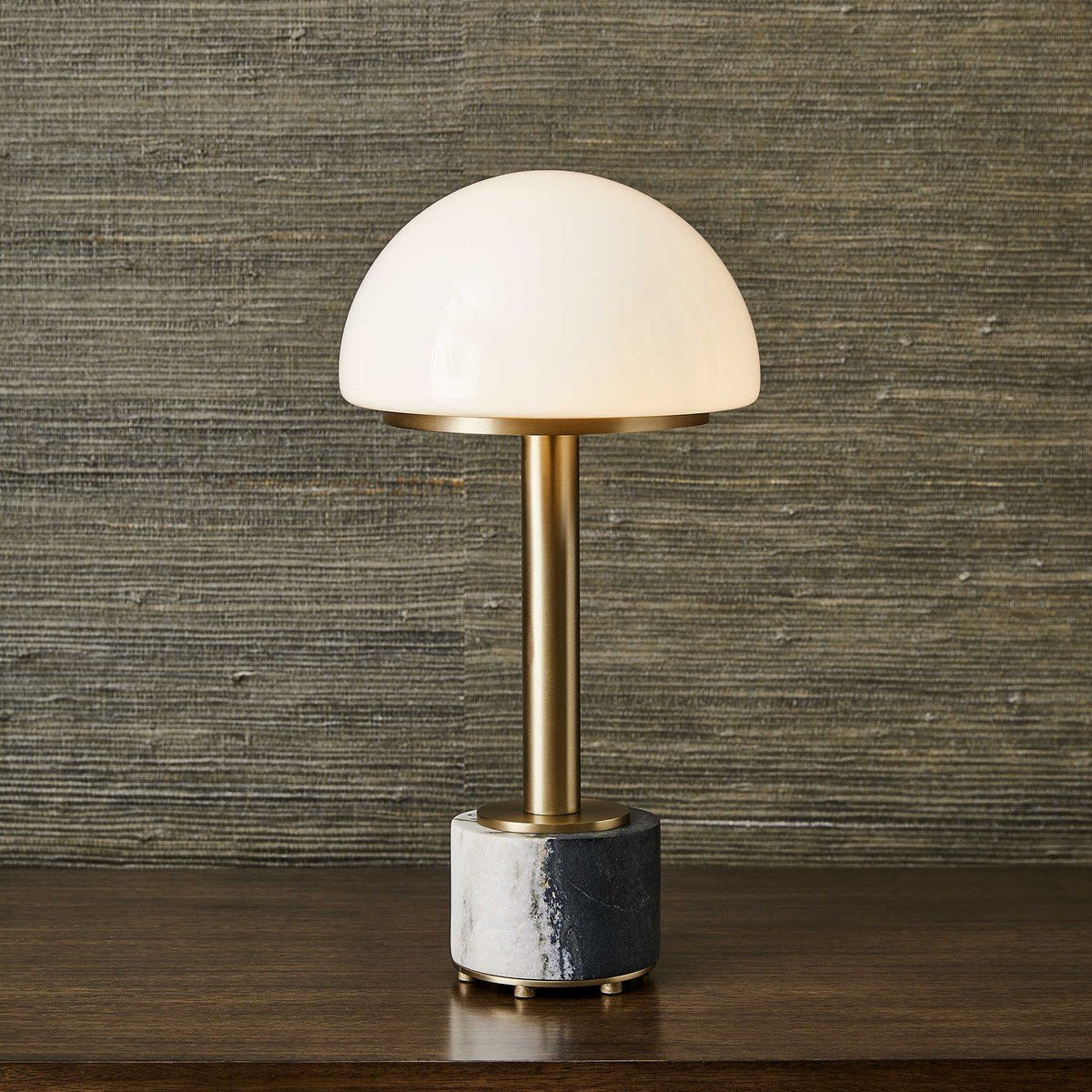 Mushroom Mini Lamp - Panda Marble Table Lamps| Uttermost