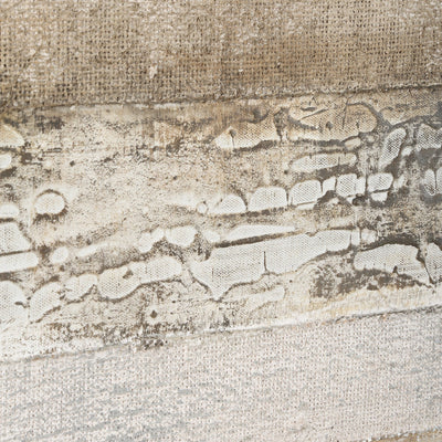 MUTED BROWN ABSTRACT Hand Painted Canvas - Al Rugaib Furniture