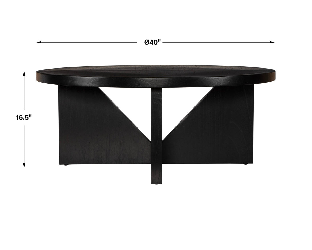 Nadette Coffee Table, Espresso Coffee Tables| Uttermost