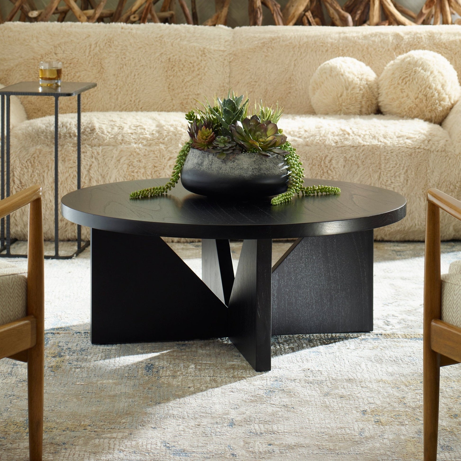 Nadette Coffee Table, Espresso Coffee Tables| Uttermost