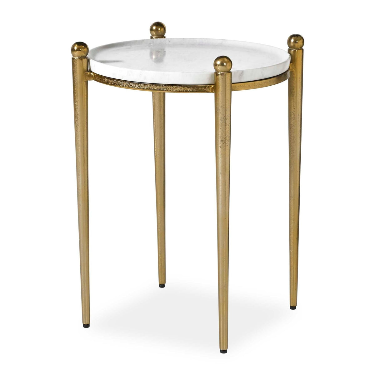 Nahunta Antique Brass Accent Table Accent & End Tables| Uttermost