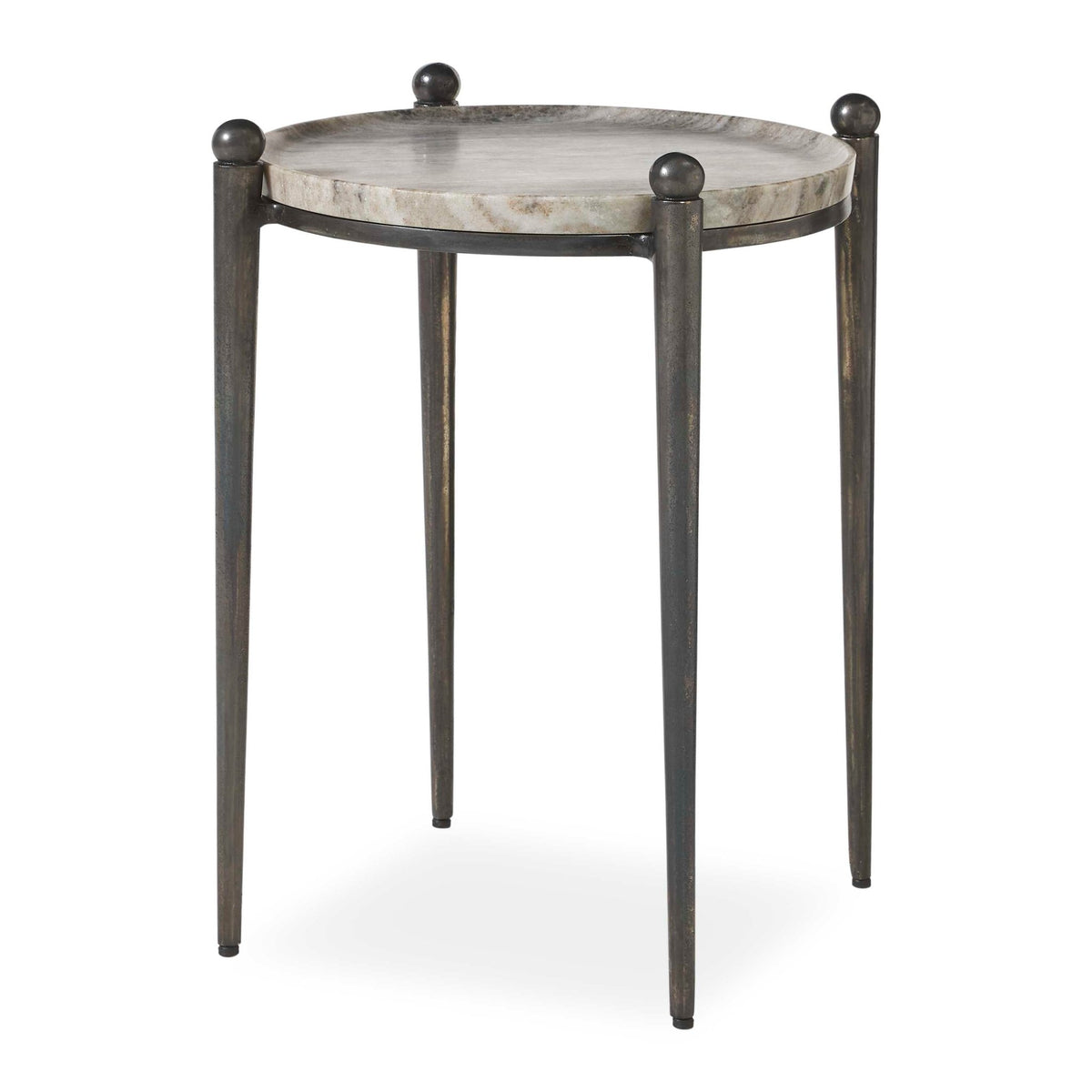 Nahunta Dark Bronze Accent Table Accent & End Tables| Uttermost