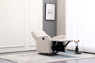Nairobi Beige Manual Recliner - Al Rugaib Furniture