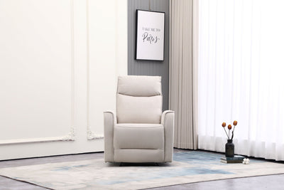 Nairobi Beige Manual Recliner - Al Rugaib Furniture