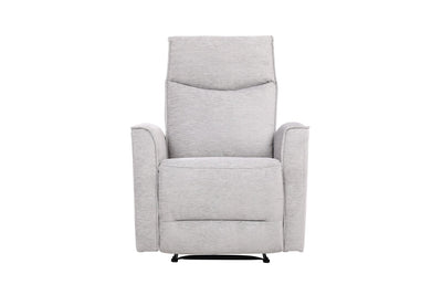 Nairobi Light Grey Manual Recliner - Al Rugaib Furniture