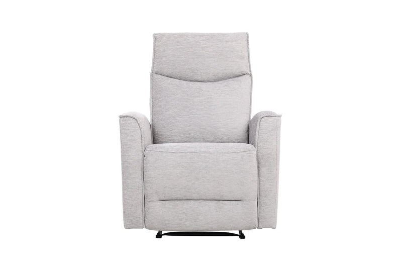 Nairobi Light Grey Manual Recliner - Al Rugaib Furniture