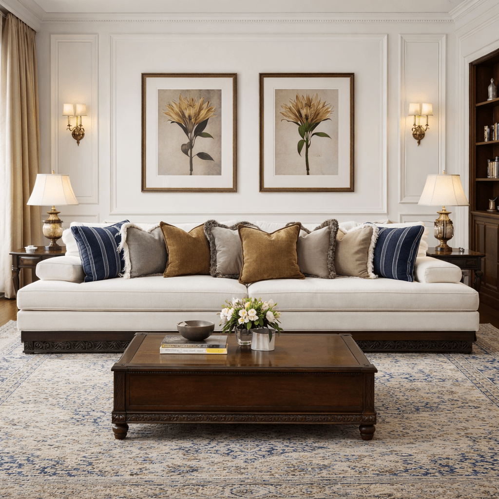 Najdi Majlis Modular 3 Seater Sofa Sectionals| AlRugaib Furniture