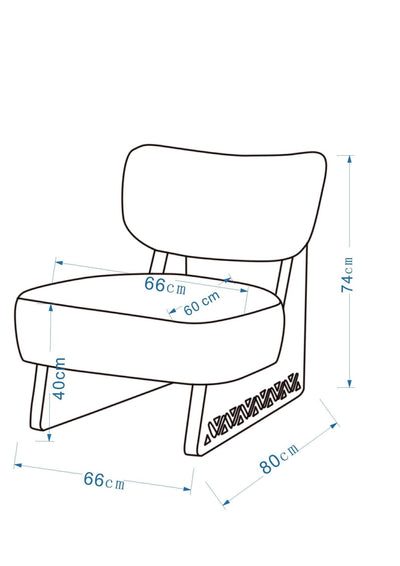 Najdi Majlis Modular Brown Accent Chair - Al Rugaib Furniture