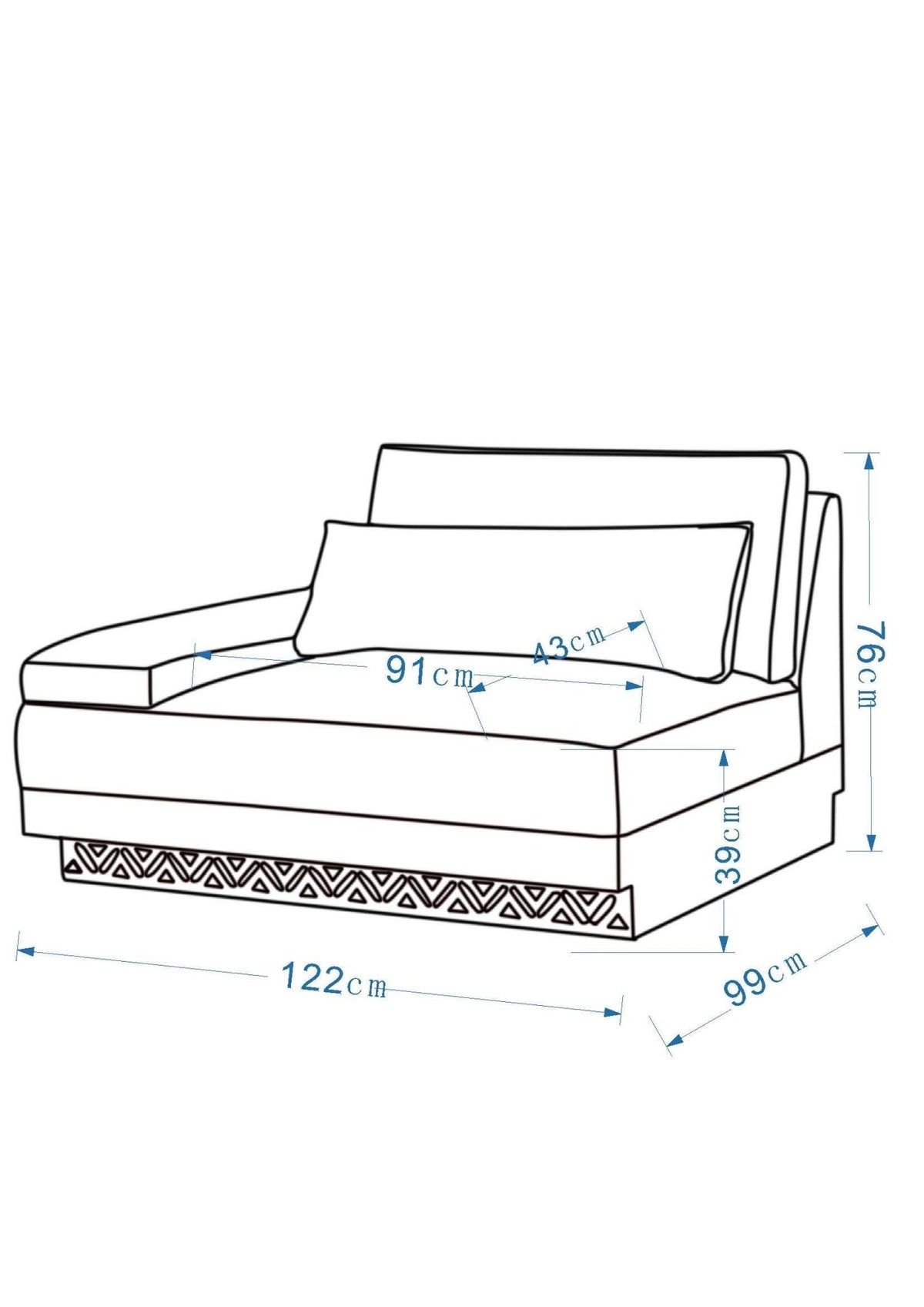 Najdi Majlis Modular Sectional Set Sectionals| AlRugaib Furniture