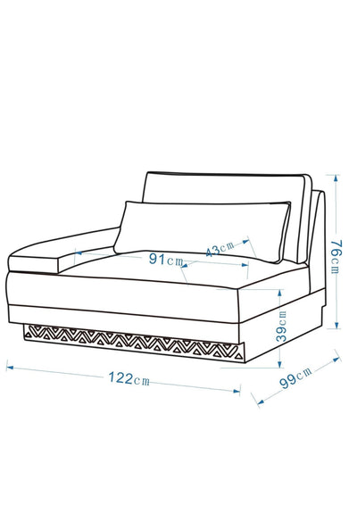 Najdi Majlis Modular Sectional Set - Al Rugaib Furniture