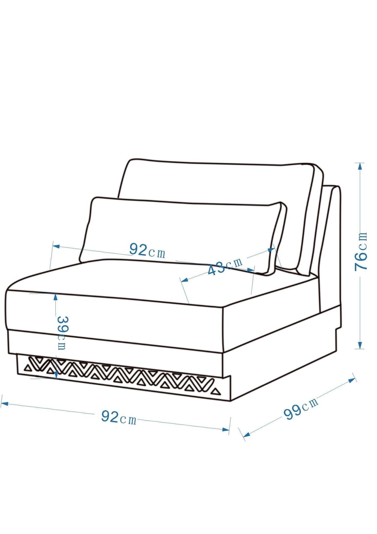 Najdi Majlis Modular Sectional Set Sectionals| AlRugaib Furniture