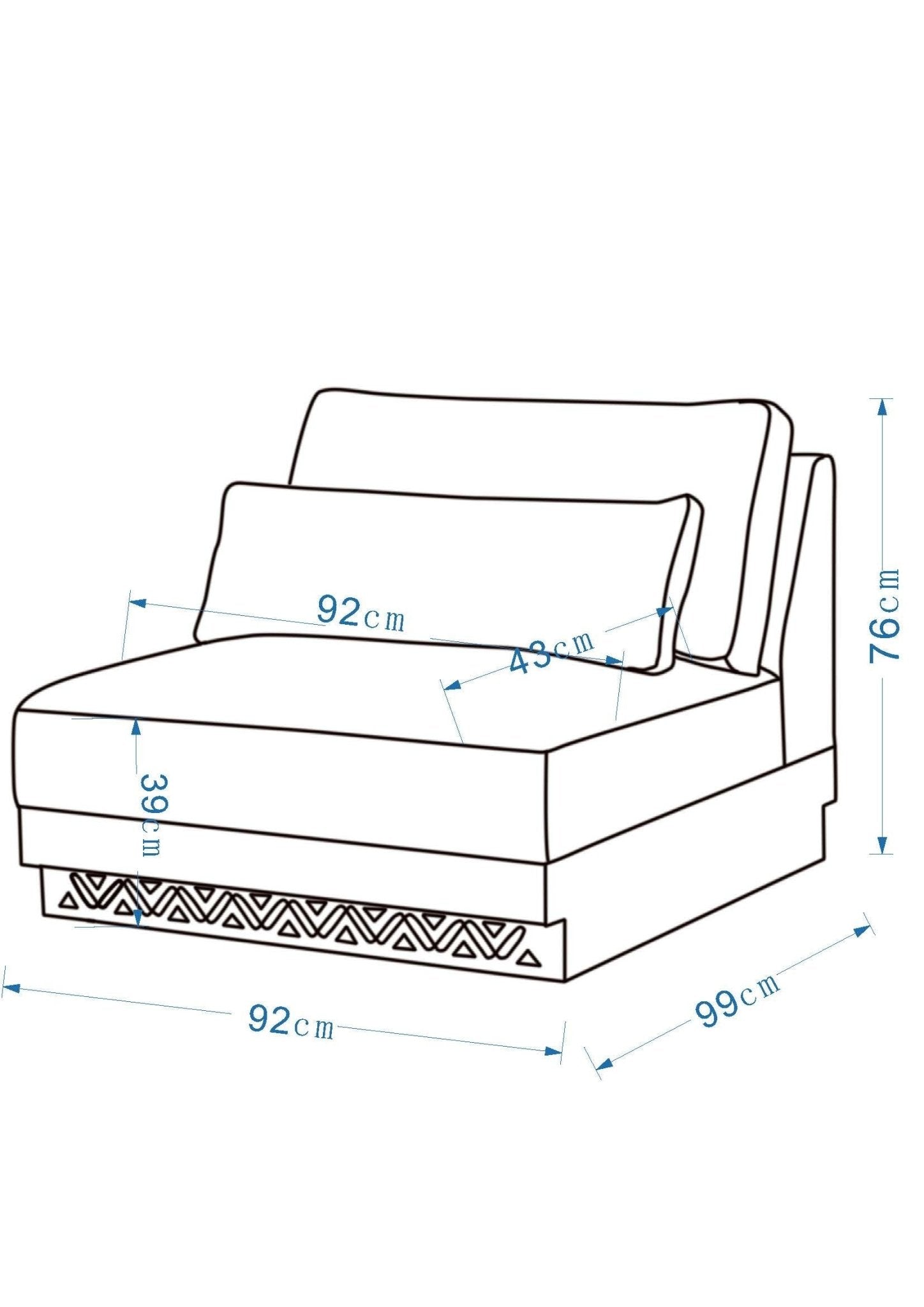 Najdi Majlis Modular Sectional Set Sectionals| AlRugaib Furniture
