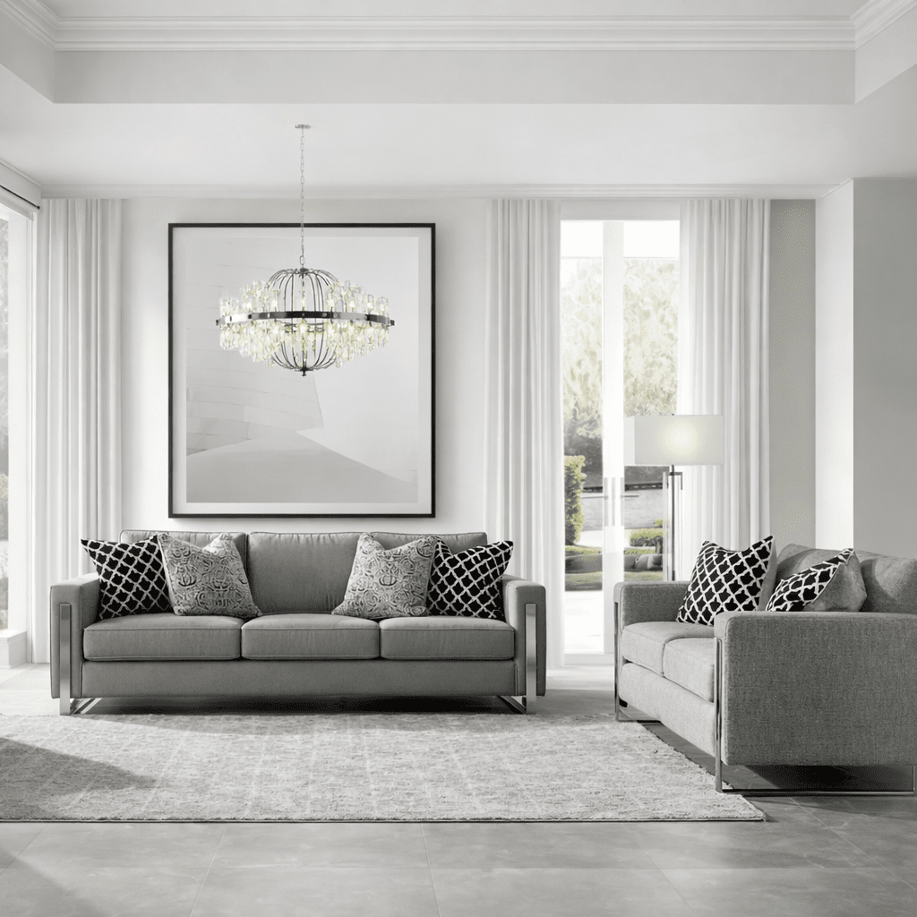 Najla Grey Sofa 229cm Sofas & Loveseats| Roots Furniture