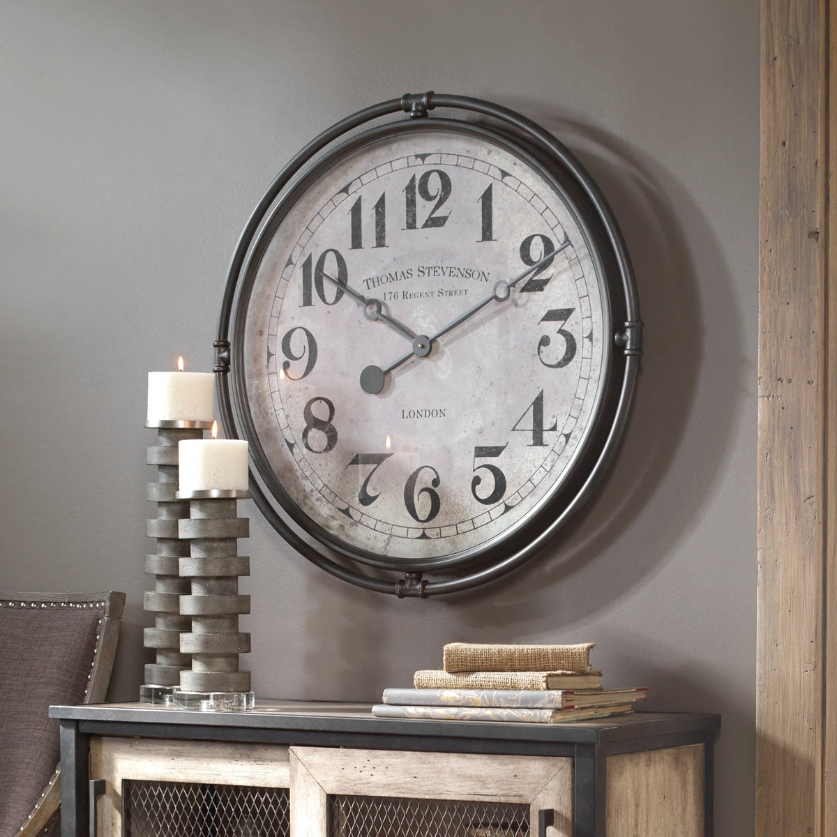 Nakul Wall Clock Clocks| Uttermost