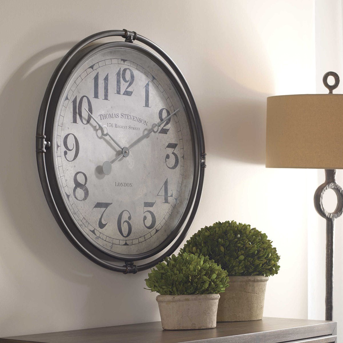 Nakul Wall Clock Clocks| Uttermost