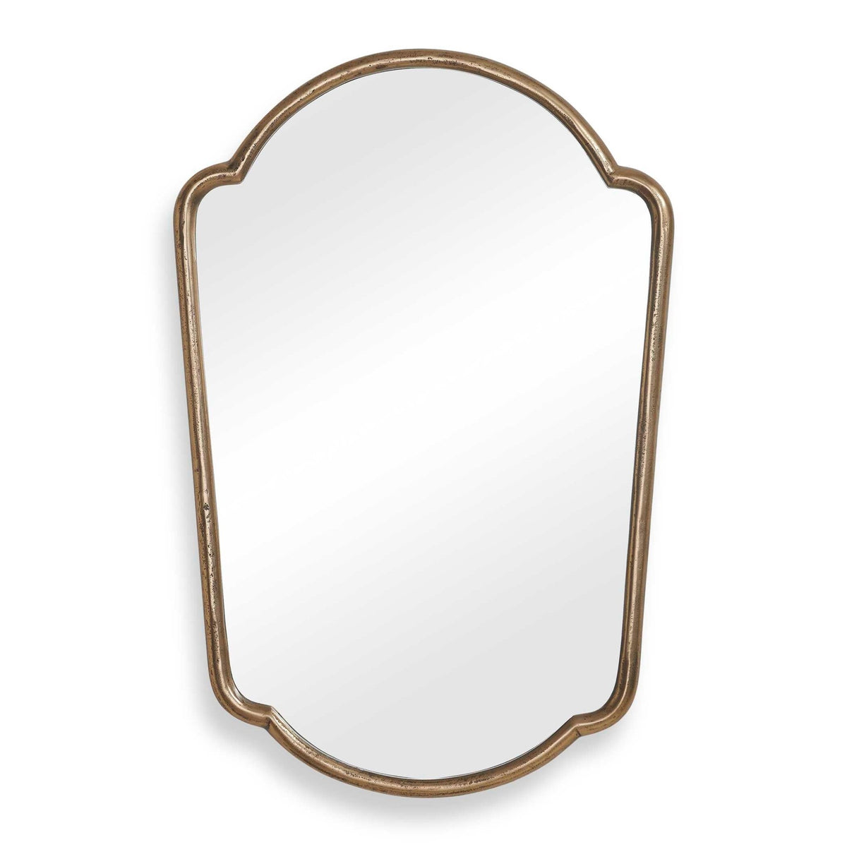 Naomi Antique Brass Mirror Mirrors| Uttermost
