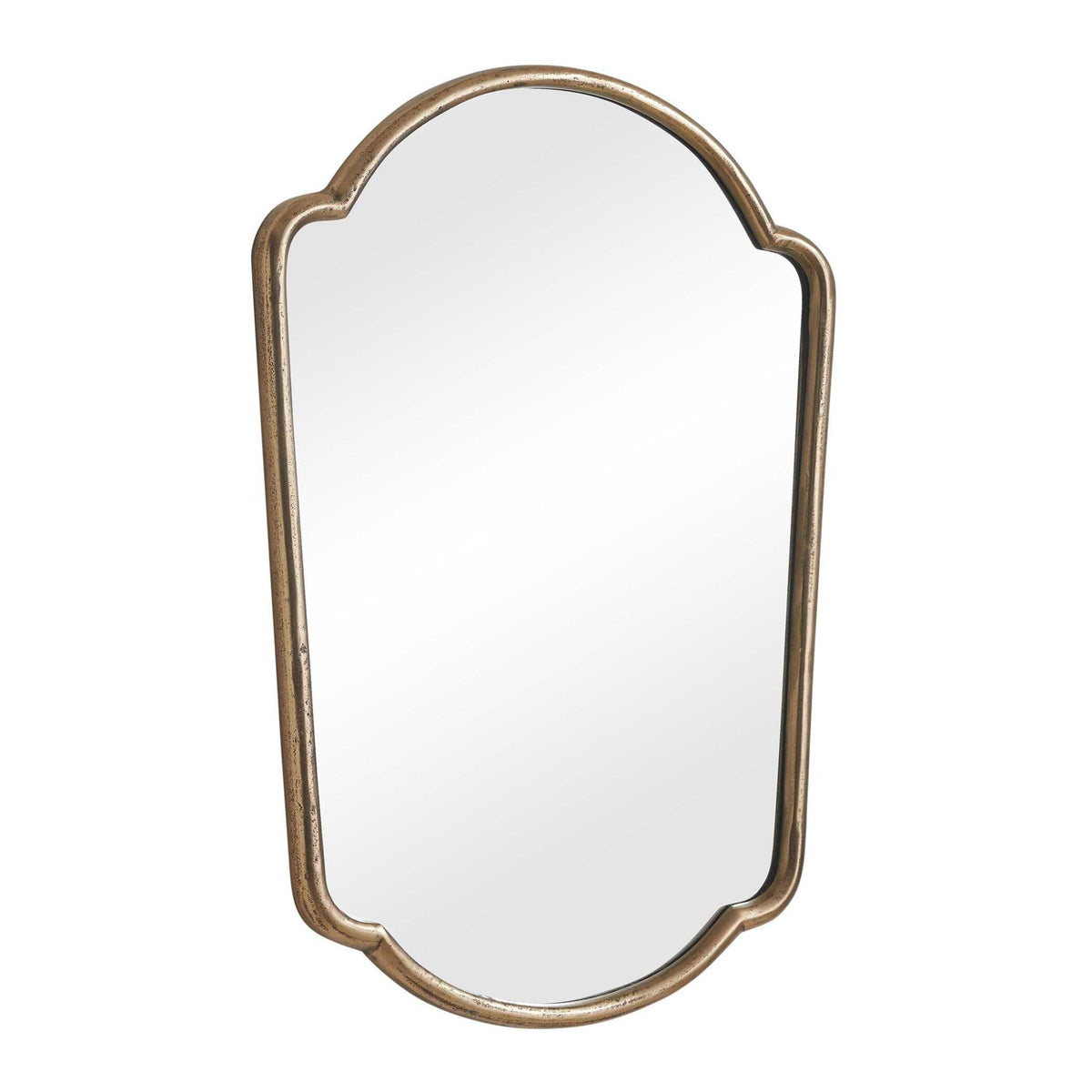 Naomi Antique Brass Mirror Mirrors| Uttermost