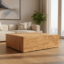 Nash Coffee Table Honey Brown Burl