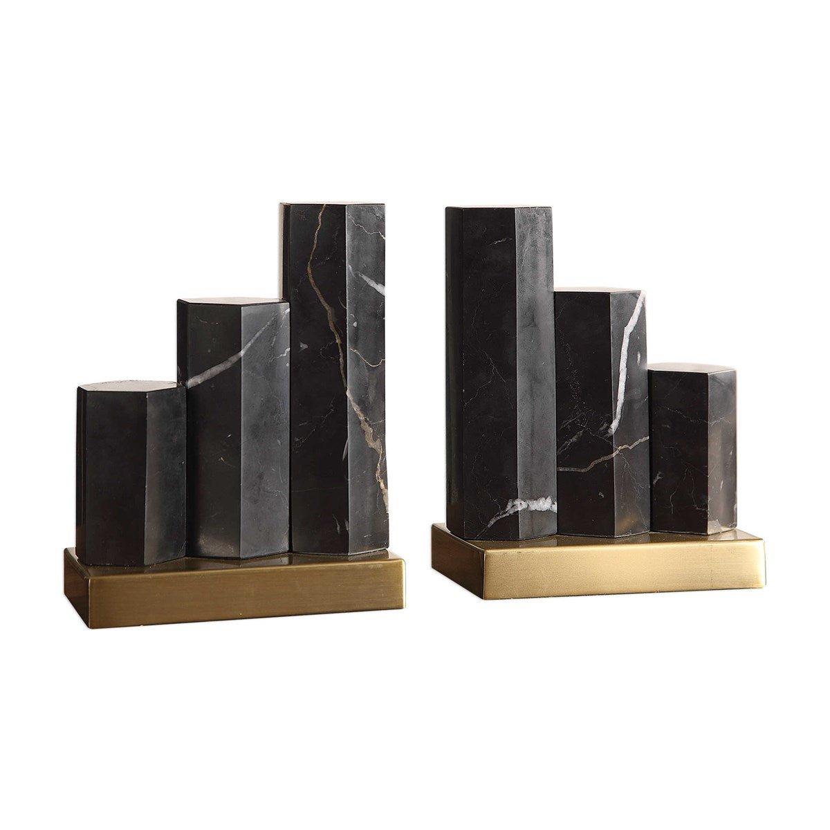 Nate Bookends, S/2 Table Decors| Uttermost