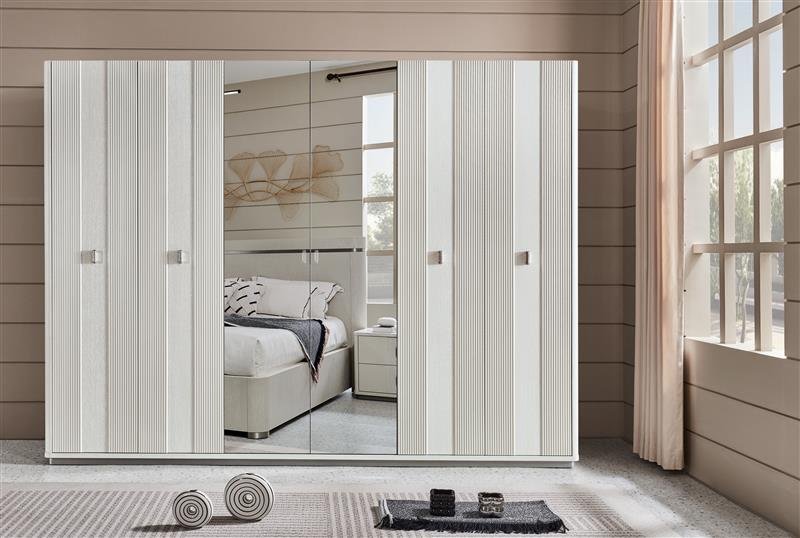 Natural Harmony Off-White King SET Bedroom Sets| Roots Furniture